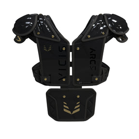 ARC_V1 ELITE SHOULDER PADS WITH ATTACHED BACK PLATE - SKILL