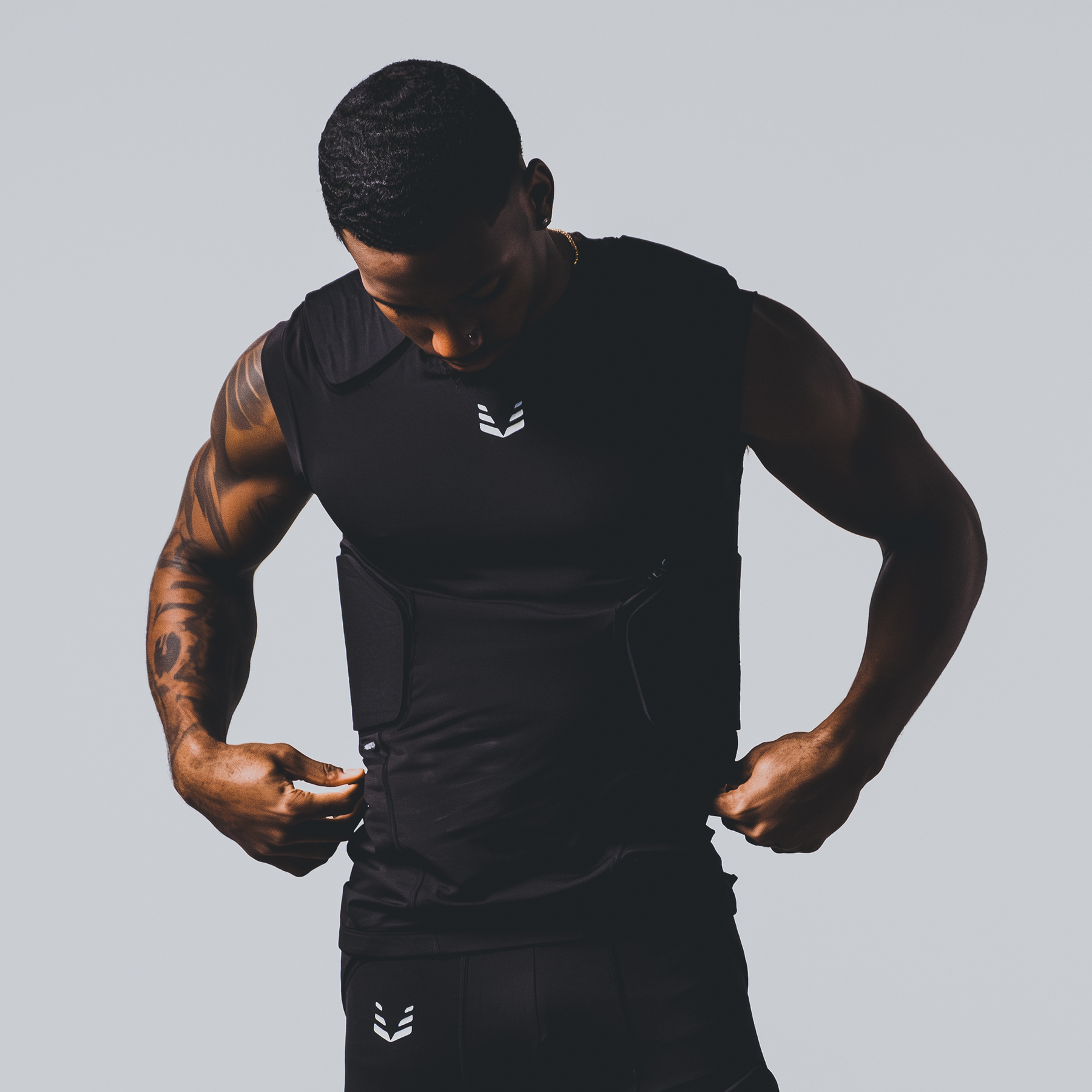 PADDED COMPRESSION SHIRT